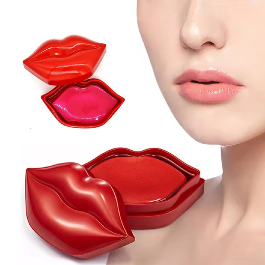 Kit 20 Máscaras Labiais Vermelho Colágeno Dadiva Hidratação Intensa Boca