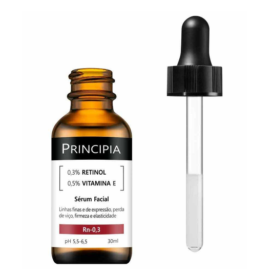 Sérum Principia Retinol 0,3% + Vitamina E - Rn-0,3 Skincare